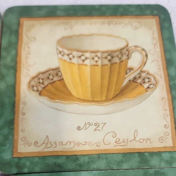 Willscombe Tea Coaster Set of Six. - Multicolor - Picture 7 of 12